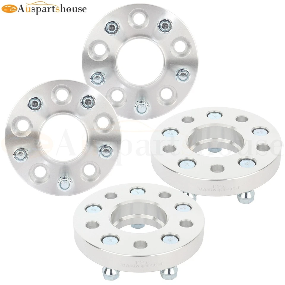 (4) piezas para Chevrolet Corvette 84-20 espaciadores de rueda centrados en el cubo de 1" de espesor 5x4,75 Foto 2 de 4