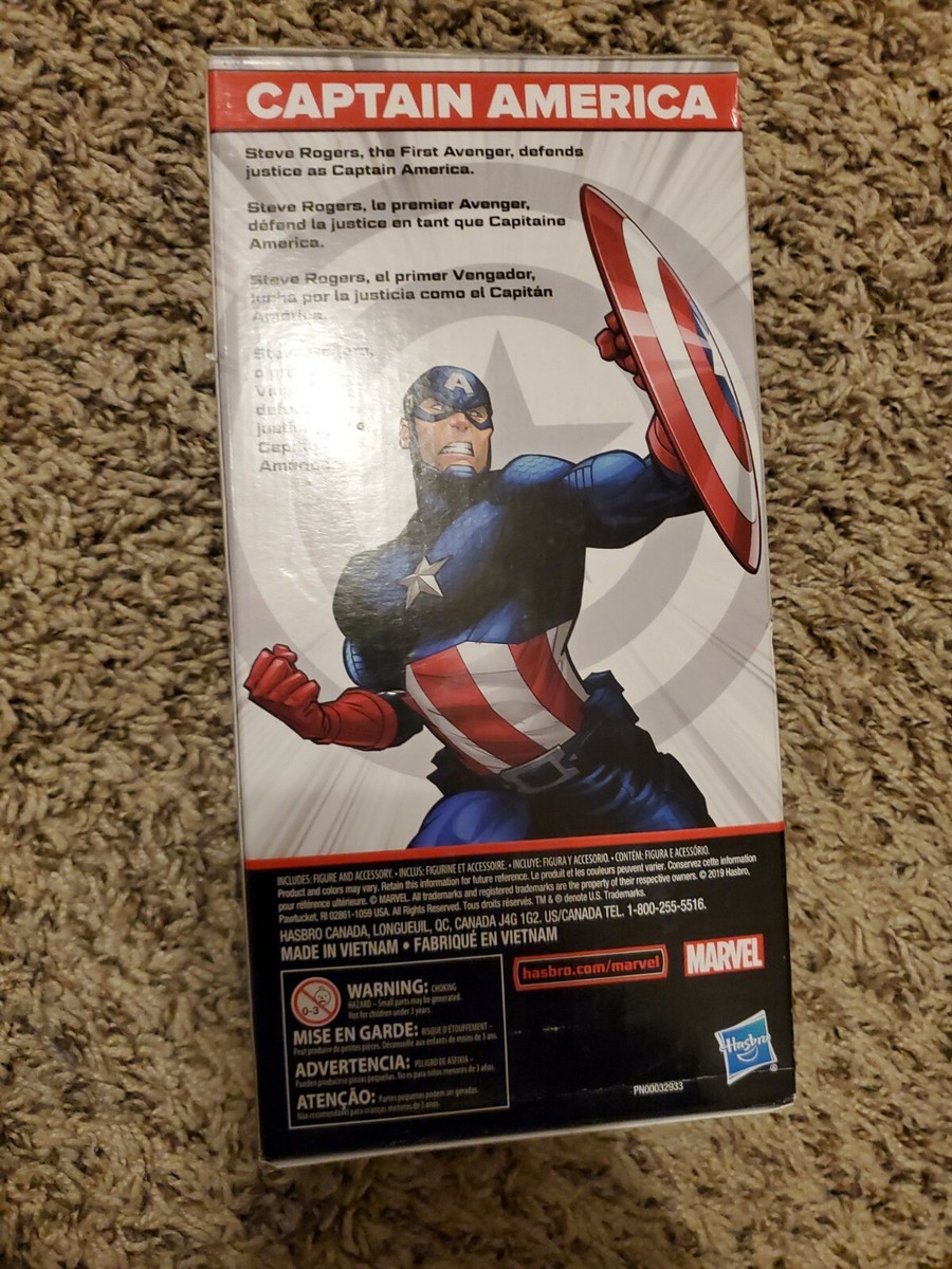 Marvel Hasbro CAPTAIN AMERICA 9 Inch Action Figure - In Original