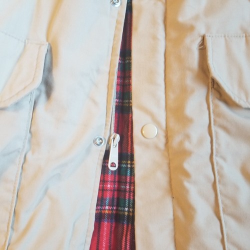 Vintage Mack Trucks Trucker Fleece Lined Jacket Mens XL K-Brand Plaid - Picture 4 of 10