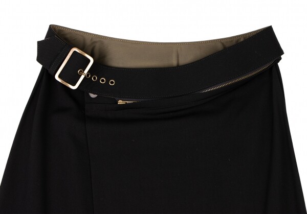 【関税&送料込】Burberry Black Crepe Skirt Pleated Crepe Jersey Maxi Skirt in Black - Women | Burberry