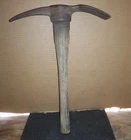 Vintage WW2 U.S. 1945 Diamond Calk Military Trenching Pick Axe Original Handle