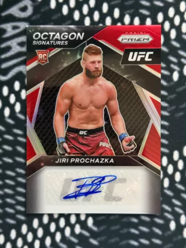 2021 ufc prizm Jiri Prochazka RC auto /49 VERY CLEAN