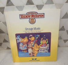 Vintage Teddy Ruxpin Grunge Music 1985 World of Wonders - Book Only