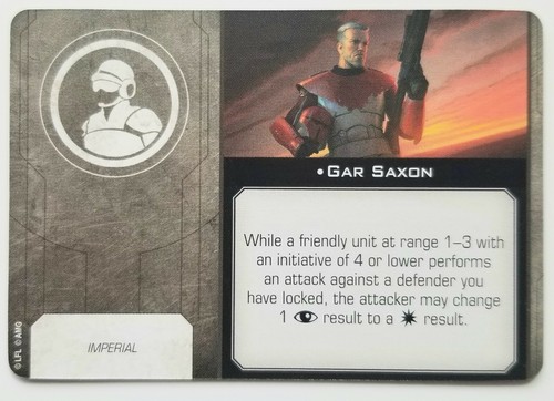 Star Wars X-Wing Miniatures - Tarjeta de actualización de tripulación individual - Segunda edición - Imagen 35 de 116