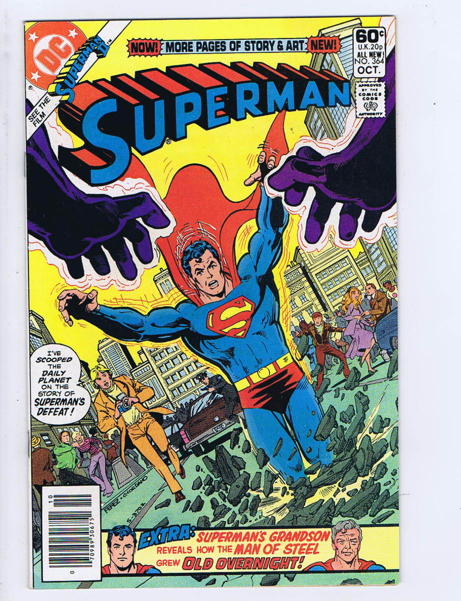 Superman #364 DC Pub 1981 '' the Sounds that Menaced Metropolis