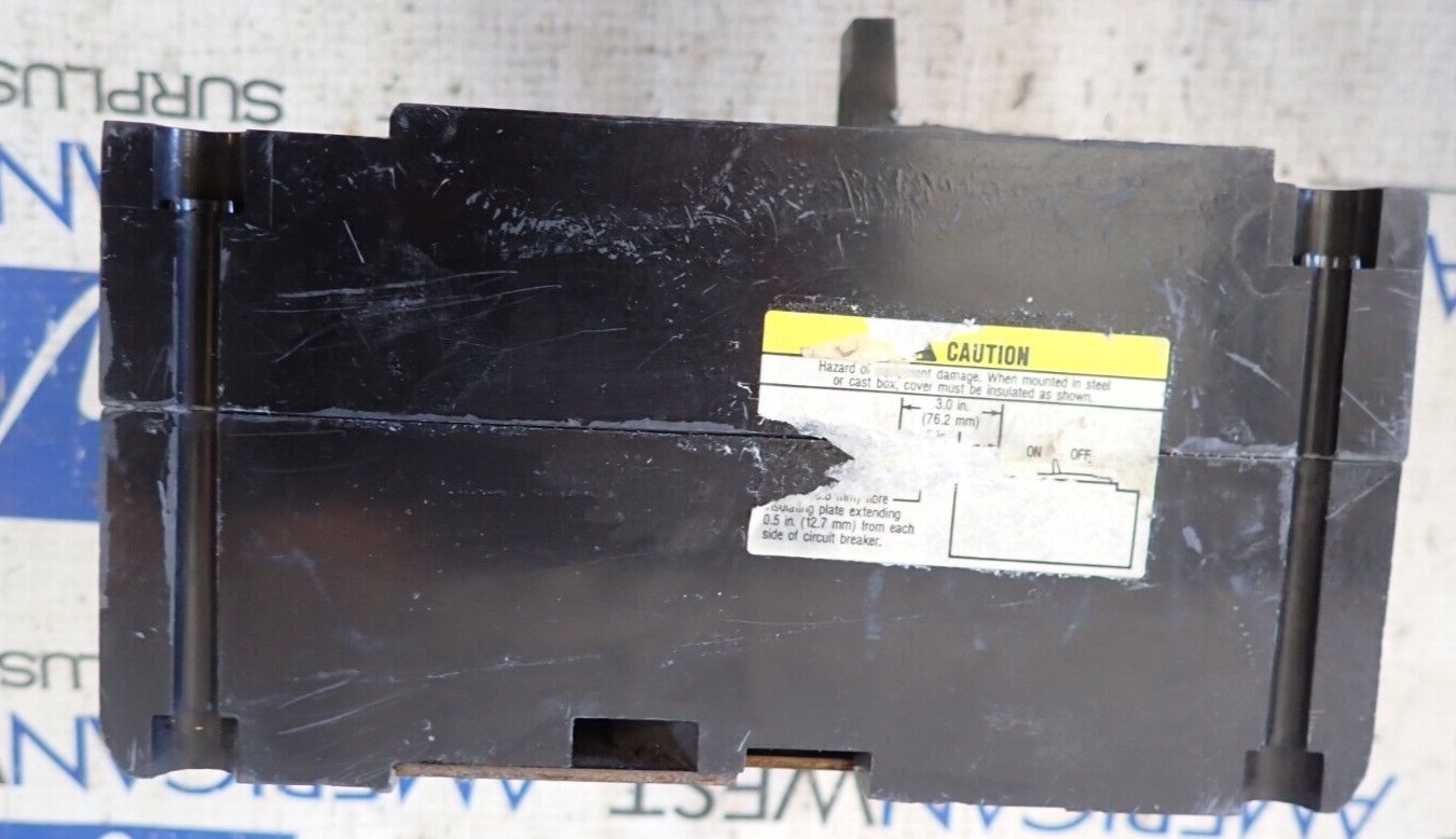 Square D FHL3600712M1212 7 Amp 600 VAC 3 Pole Mag-Gard Circuit Breaker - TESTED