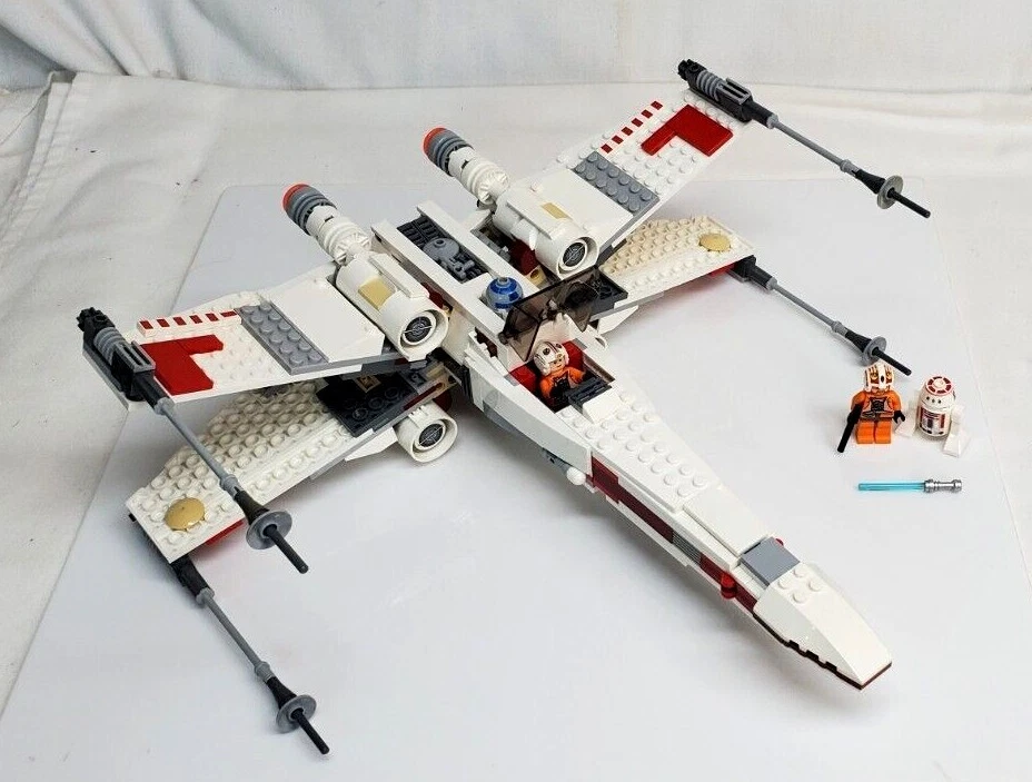 Trin Ligegyldighed en anden Lego Star Wars X-WING STARFIGHTER #9493 COMPLETE w Box, Instructions, &amp;  Minifigs 673419167864 | eBay