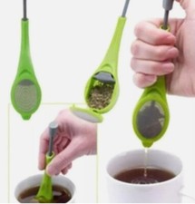 Colino da tè riutilizzabile per tè sfuso, colino, filtro, diffusore, filtro a schiacciamento