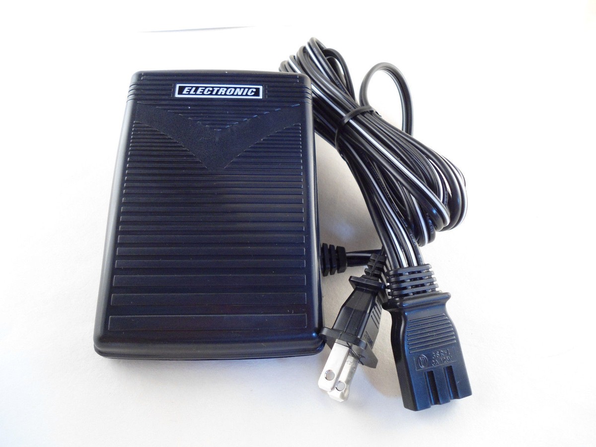 Foot Control Pedal + Cord for White 1415,1422,1500,1730,1810,221,310,970,972,447 Foot Control Pedal + Cord for White 1415,1422,1500,1730,1810,221,310,970,972,447