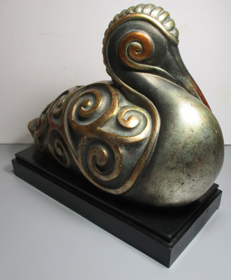 Estatua de cigüeña en reposo modelo descatalogado 19052 colección Billy Moon Foto 4 de 4