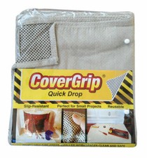 Covergrip  Light Weight  Canvas  Safety Drop Cloth  3.5 ft. W x 4 ft. L (NEW)