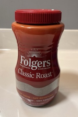Folgers Classic Roast Crystal Instant Coffee 12 Oz.