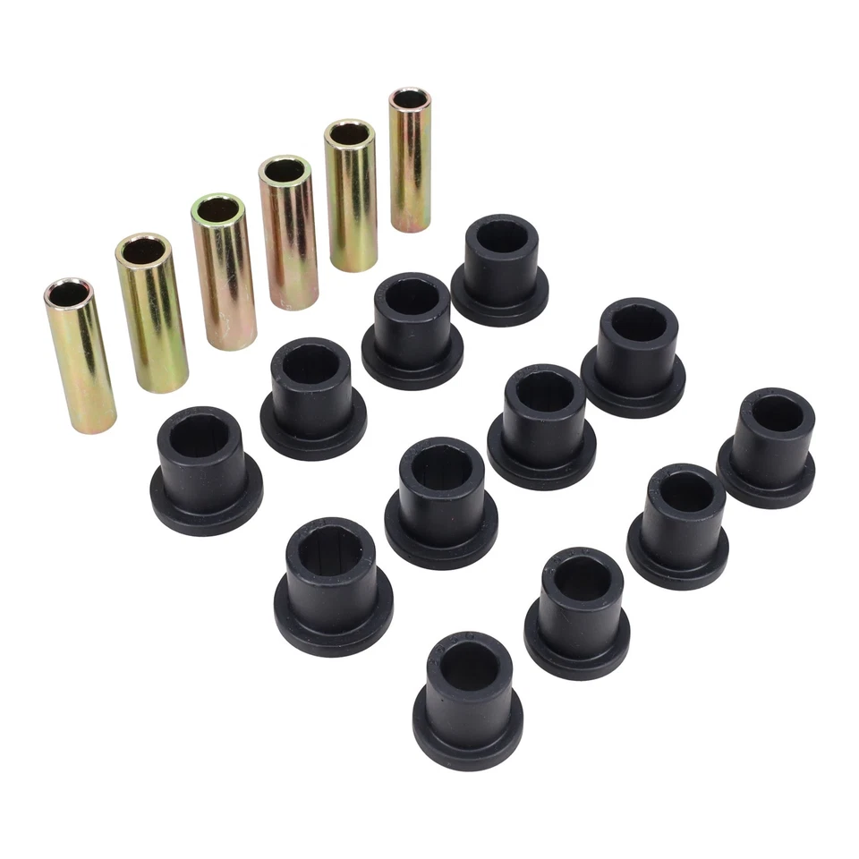 Juego de bujes de resorte de hoja trasera Polygraphite® 1966-1977 Ford Bronco NUEVO Foto 4 de 4