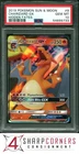 2019 POKEMON SUN & MOON HIDDEN FATES #9 CHARIZARD GX PSA 10