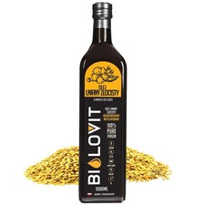 Bilovit Golden flaxseed oil cold pressed, 1000 ml