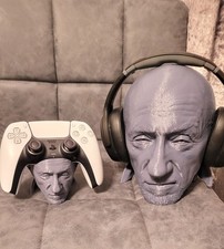 Breaking Bad Mike Ehrmantraut Headphone and Controller Display Stand Set - Grey
