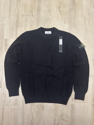 Stone Island Pullover - Größe L - Farbe Schwarz - Neu mit Etikett