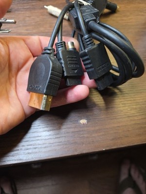 Multi-Cable Video Game Component HD TV AV Cable for Xbox 360, Wii, PS2, PS3 