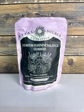 Vital Source Nutrition Premium Feminine Balance Gummies Hawaiian Pineapple 02/27