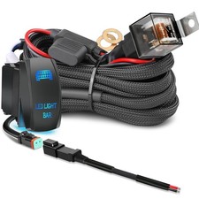 DT Wiring Harness 1 Lead, Nirider 12V Rocker Switch Relay Fuse Deutsch DT Con...
