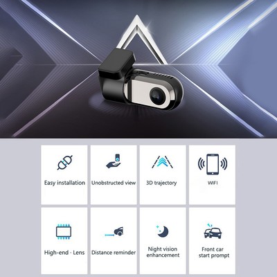 ADAS Auto DVR Kamera HD 720P Dash Camera, ACC Loop Record Car Recorder