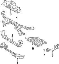 Genuine Toyota Supra Engine Under Cover Splash Shield 51441-14140