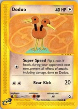 DODUO 73/147 COMMON AQUAPOLIS POKEMON HP on eBay