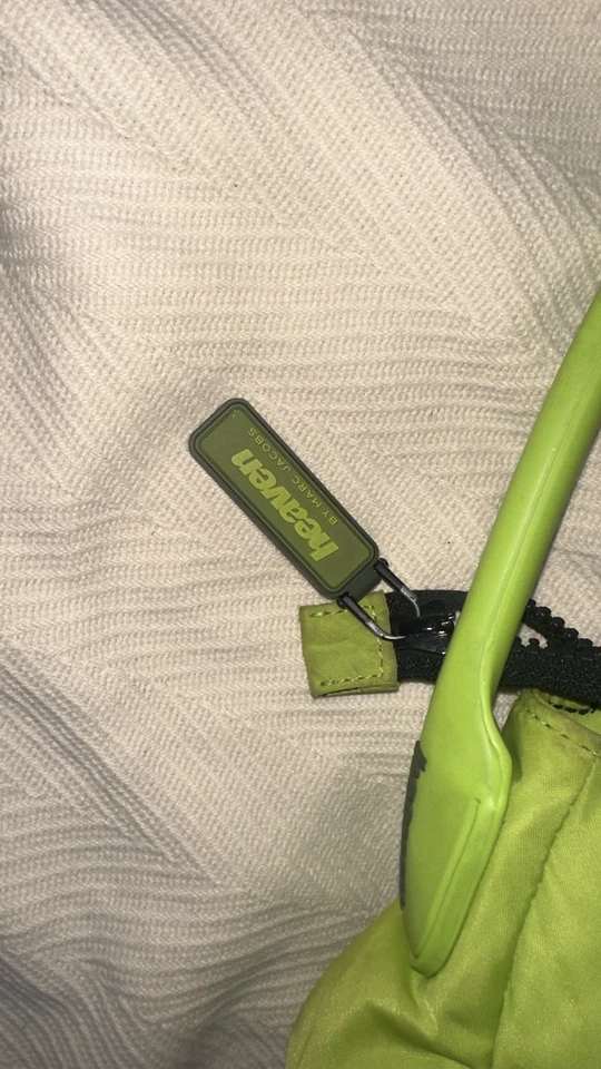 bolso de hombro marc jacobs heaven previamente amado verde lima Foto 3 de 4