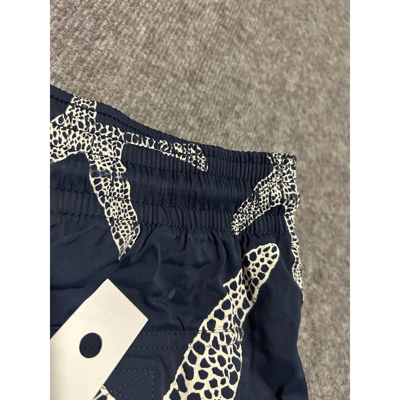 Vilbrequin swim trunks lined lightweight beach starfish blue medium