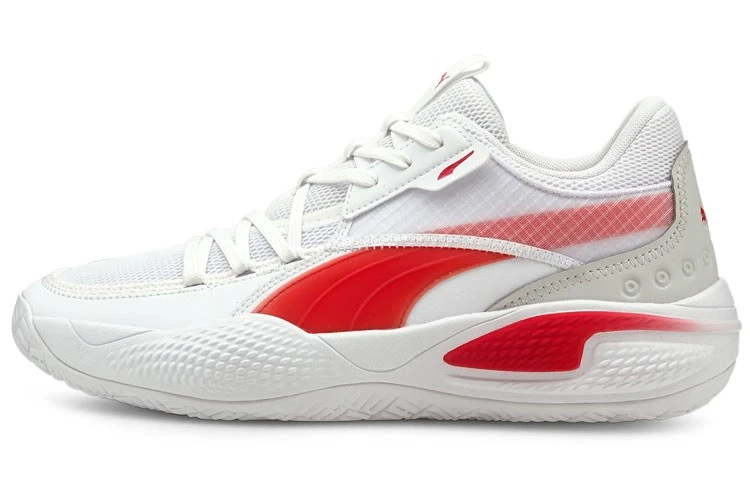 Puma Court Rider Team White High Risk Red for sale | eBay