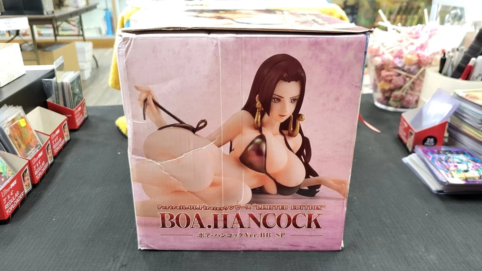 NIB BOA HANCOCK ONE PIECE WORLD PORTRAIT OF PIRATES FIGURE 1/8 VER BB SP — 第 2/4 张图片