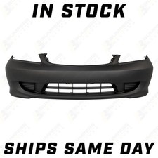 New Primered - Front Bumper Cover Fascia For 2004-2005 Honda Civic Sedancoupe