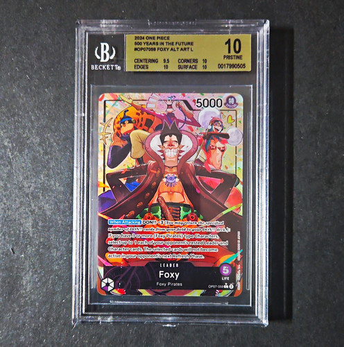 Foxy (Parallel) graded BGS 10 for sale on eBay