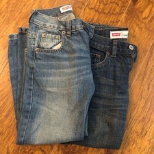 2 Pair Boys Levi  s 569 Jeans Size 8