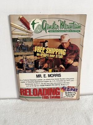 Gander Mountain Reloading Catalog - 1995 Ammo Firearms Outdoor Sportsman