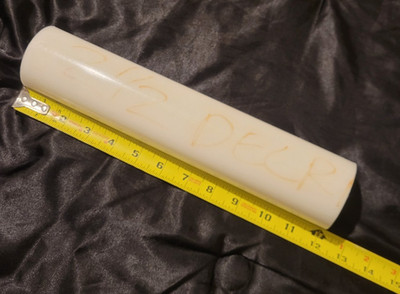 Acetal Delrin 2 1/2 Dia Round Rod Stock 12
