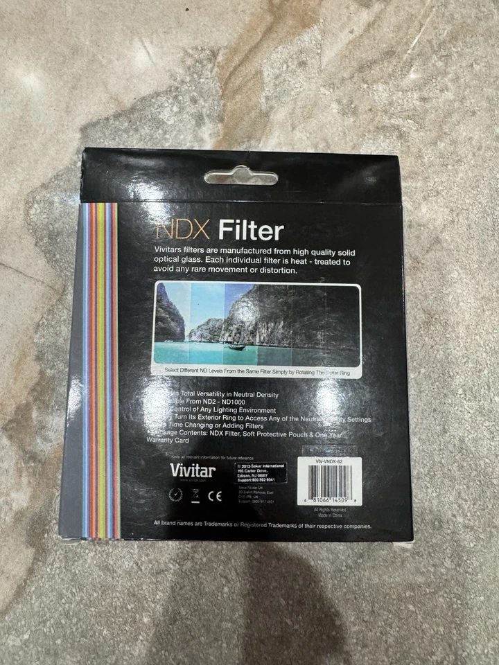 82mm Vivitar Series 1 HD Pro NDX Variable Neutral Density Filter with Case! - Image 2 of 4