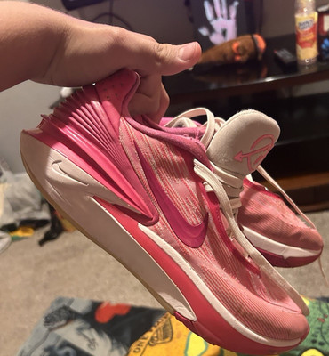 Nike Air Zoom GT Cut 2 EP Hyper Pink Low Top Basketball Sneakers Pink White