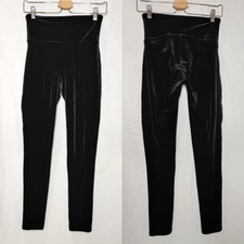 Spanx Velvet Leggings High Rise Compression Slimming Medium M