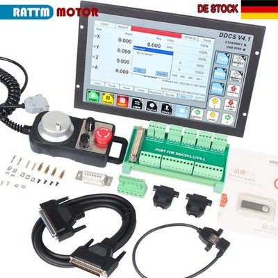【DE】DDCS V4.1 Standalone Motion Offline CNC Control TFT Screen+MPG Handwheel