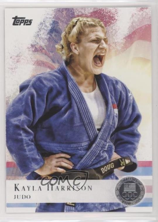 2012 Topps US Olympic Team and Olympic Hopefuls Silver Kayla Harrison #13 7nt