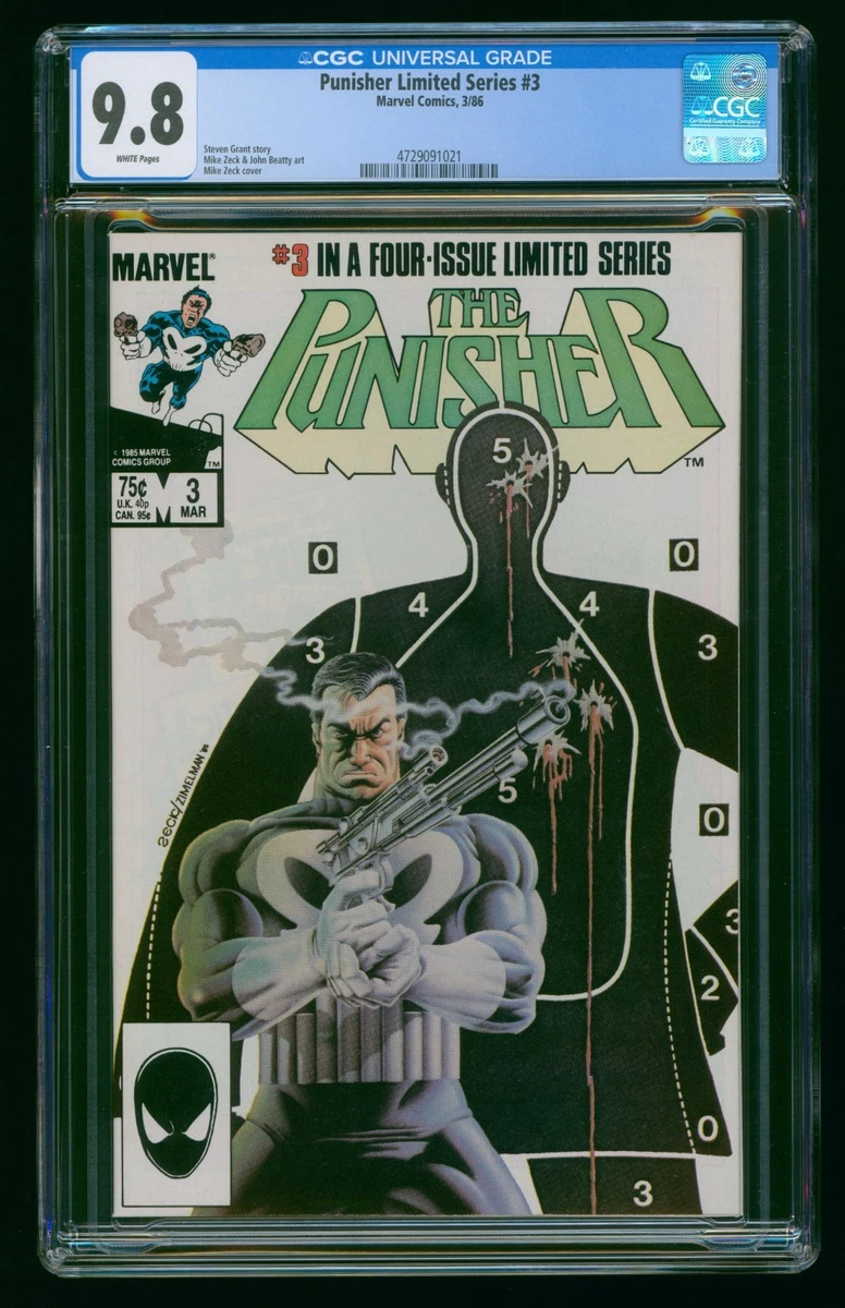 アメコミリーフ Punisher Limited Series #1 CGC Punisher Certified Guaranty Company (CGC) 9.8 Near Mint/Mint