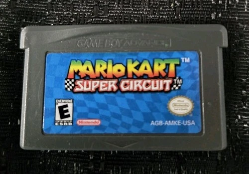 Mario Kart Super Circuit 2001 Nintendo Gameboy Advance 🚗