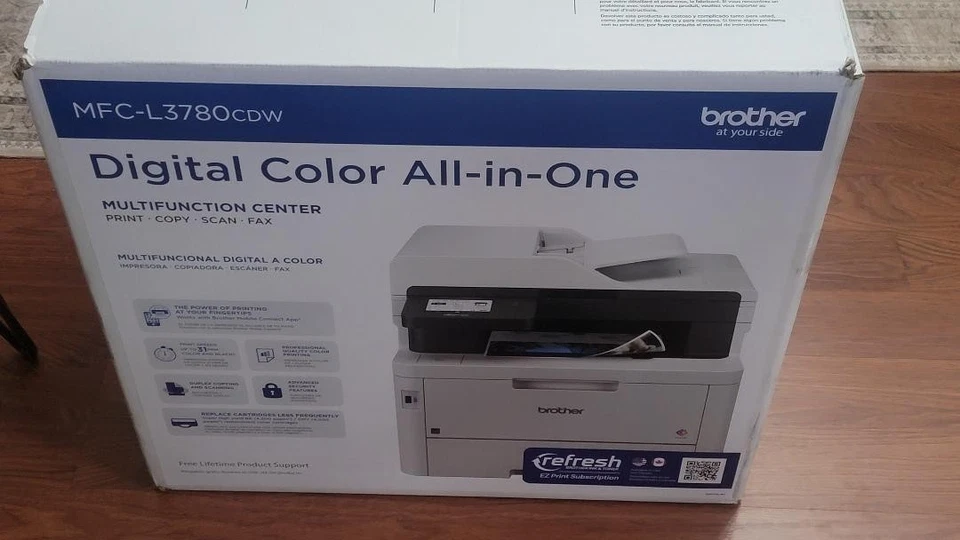 Brother - MFC-L3780CDW Wireless Digital Color All-in-One Printer - Image 4 of 4