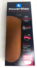 Powerstep Pinnacle Dress 3/4 Length Orthotic Support Insoles Size C