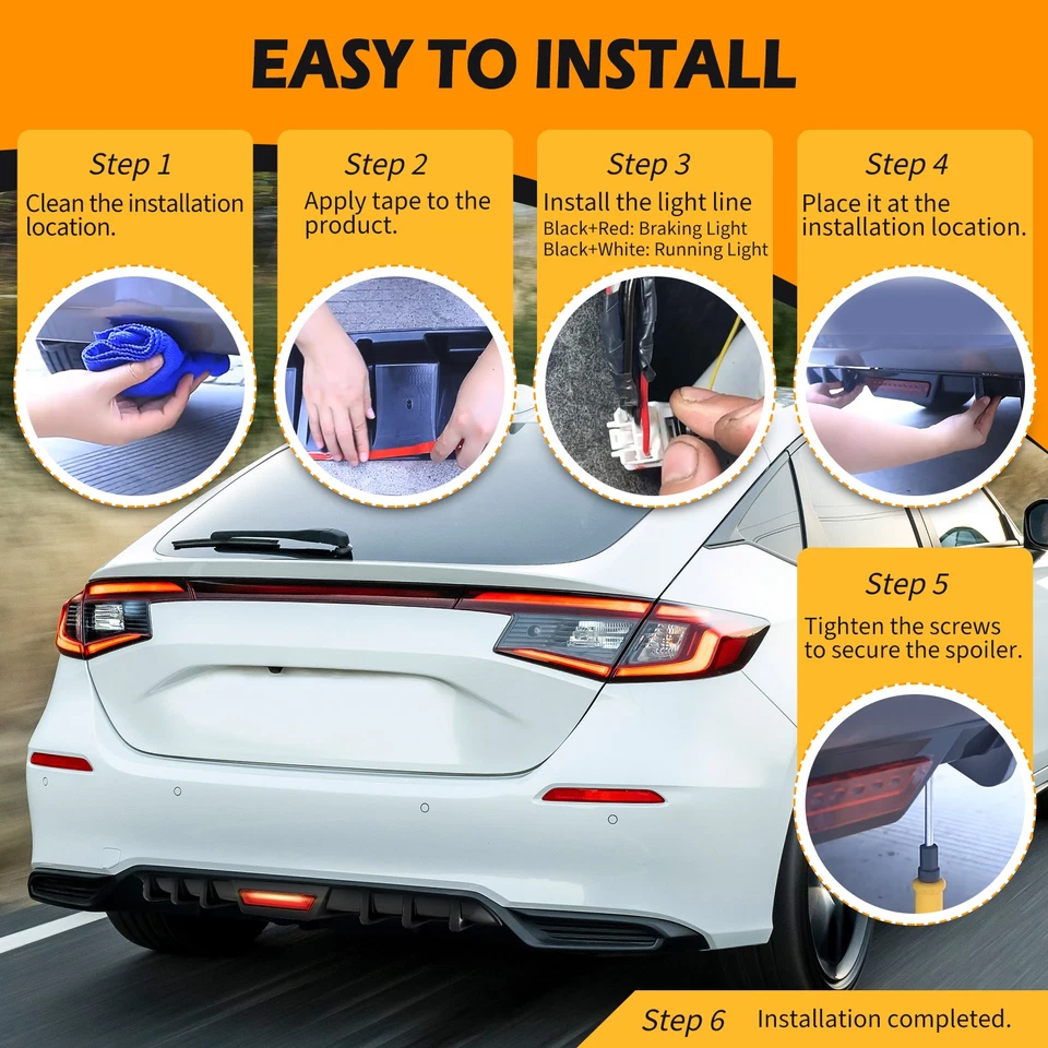 For Mercedes-Benz CLS500 CLS550 CLS53 CLS63 Rear Bumper Diffuser Lip+Tail Light - Image 4 of 4