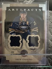 2013-14 Upper Deck Artifacts - Drew Stafford #23 Jersey/Jersey /125 (MEM)