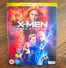 X-Men Dark Phoenix 4K Ultra HD + Blu-ray Slipcover 12A Deleted Scenes
