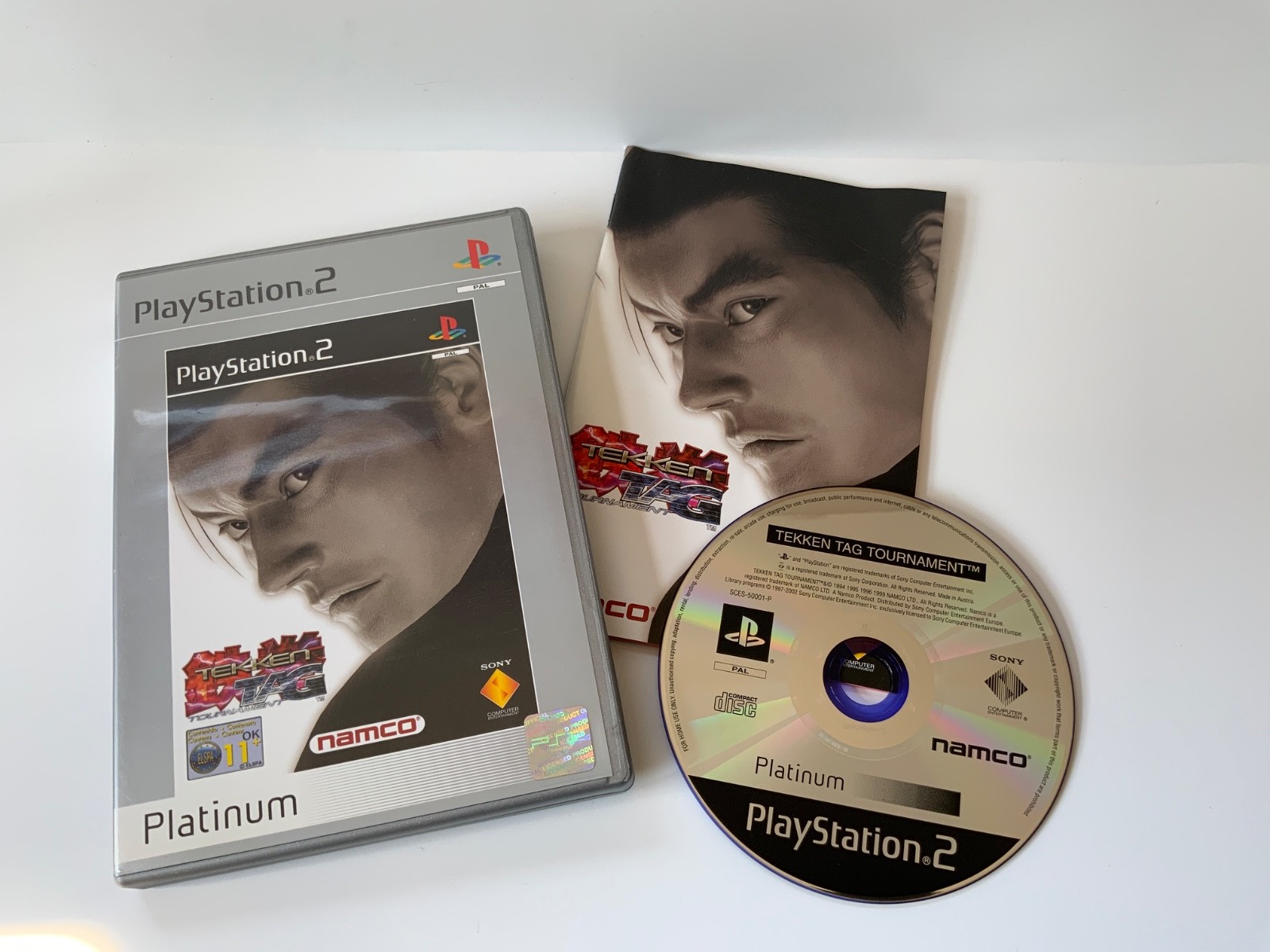 Tekken Tag Tournament Platinum Edition (Sony PlayStation 2, 2002) - With Manual