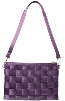 Blackberry HARVEY S Original Woven Seatbelt Large Hip Pack Charm Handbag Purse